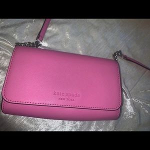 Kate Spade pink crossbody purse